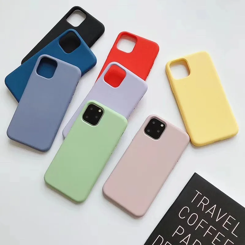 Доставка DHL чехол для iPhone 11 Pro Max 7 8 Plus X Xs MAX мягкий из ТПУ аксессуары накладка чехлы