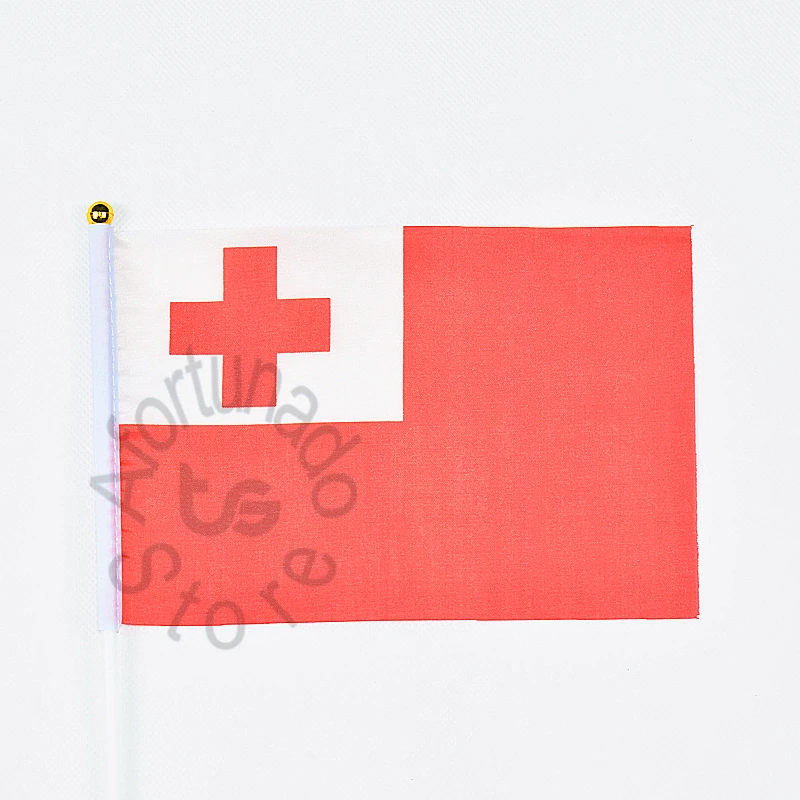 Tonga флаг баннер 14*21 см Фотофон |