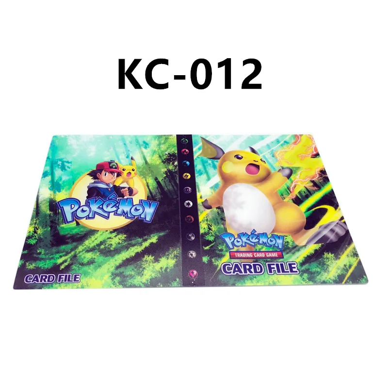 24 стиля Pokemon Cards альбом книга мультфильм аниме Карманный Монстр Пикачу 240 шт держатель альбомная игрушка для детей подарок