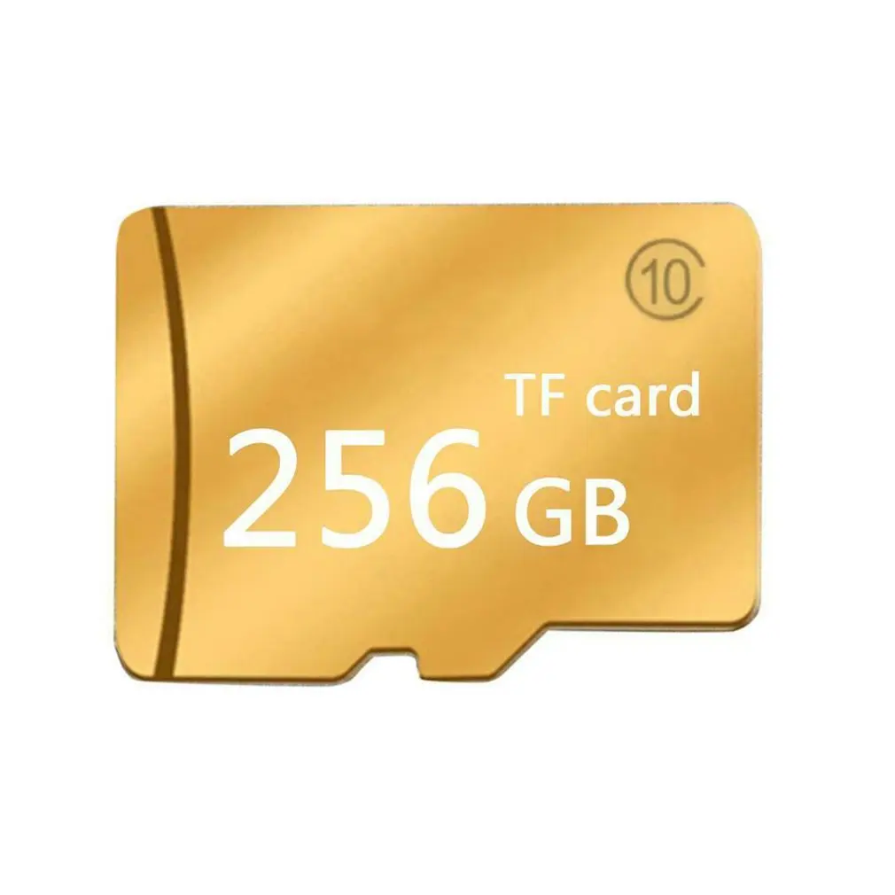 GOLD 256G Карта памяти 256 ГБ 128 Гб 64 ГБ 32 ГБ Micro sd карта класс 10 UHS-3 флэш-карты памяти Microsd TF/sd карта - Цвет: GOLD 256G
