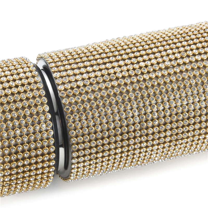 Креативный Алмазный термос бутылка для воды из нержавеющей стали умный дисплей