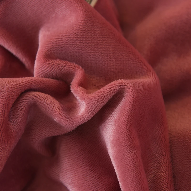 

Flannel Blankets 59*79 Inches Adult Thicken Blanket For Bed Sofa Machine Washable Travel Blanket Suitable For Queen Size