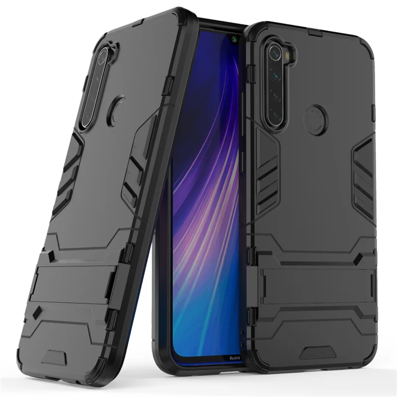 Чехол для Xiaomi Redmi Note 8 защитный чехол телефона бампер жесткая задняя крышка