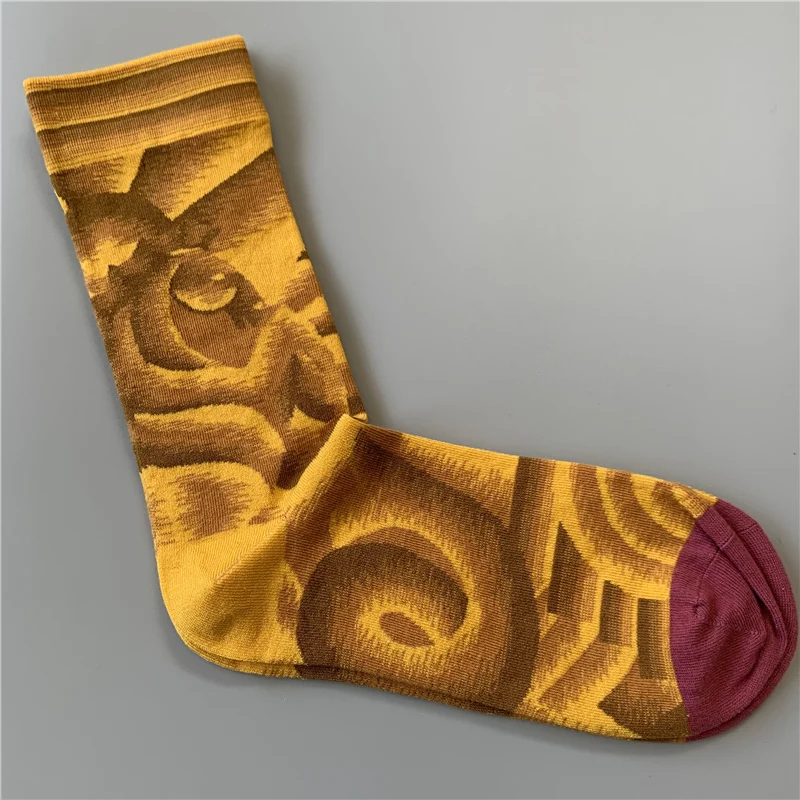 

French Woman Comfortable Cotton Breathable Summer Deodorant Socks Cute Printing Multi-color Optional Wear-resistant Socks