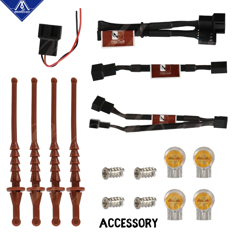 3d принтер вентилятор Noctua Nf a4x10 PWM 5v/12v Премиум тихий охлаждающий 4010(40*40*10 мм) для