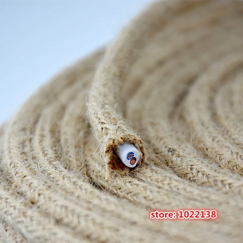 3 м 5 10 2 ядра или Core Винтаж пеньковая веревка светильник шнур манильская Веревка