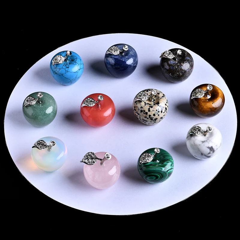 1 шт. натуральный камень Хрустальный розовый кварц декоративный кристалл apple