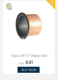 5 шт. SF1-F Oilless фланцевый втулки подшипника SF1-F1410/F1412/F1415/F1420 самокомпозитные фланцевые подшипники