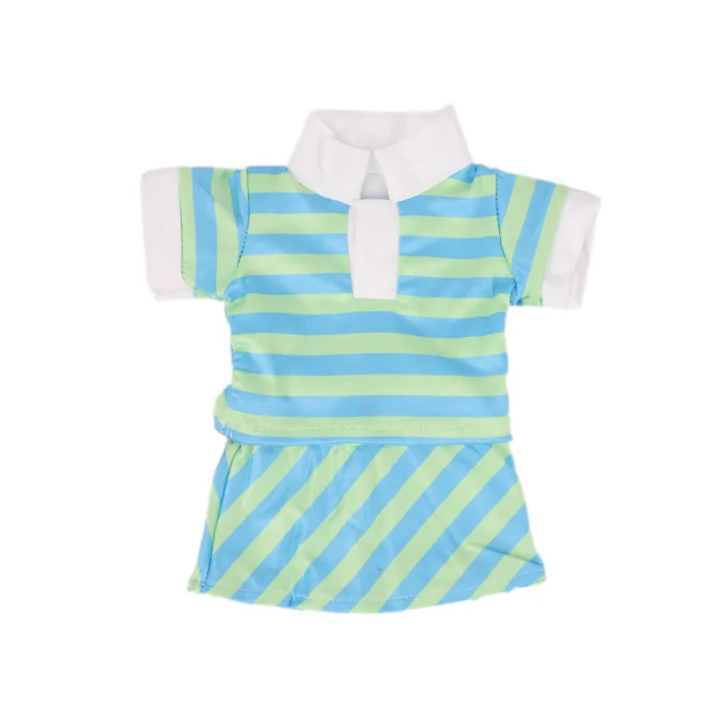 Униформа для чирлидинга для американской куклы девочки в размере 18 дюймов 43 см, подарок в виде одежды и аксессуаров для новорожденного ребенка.