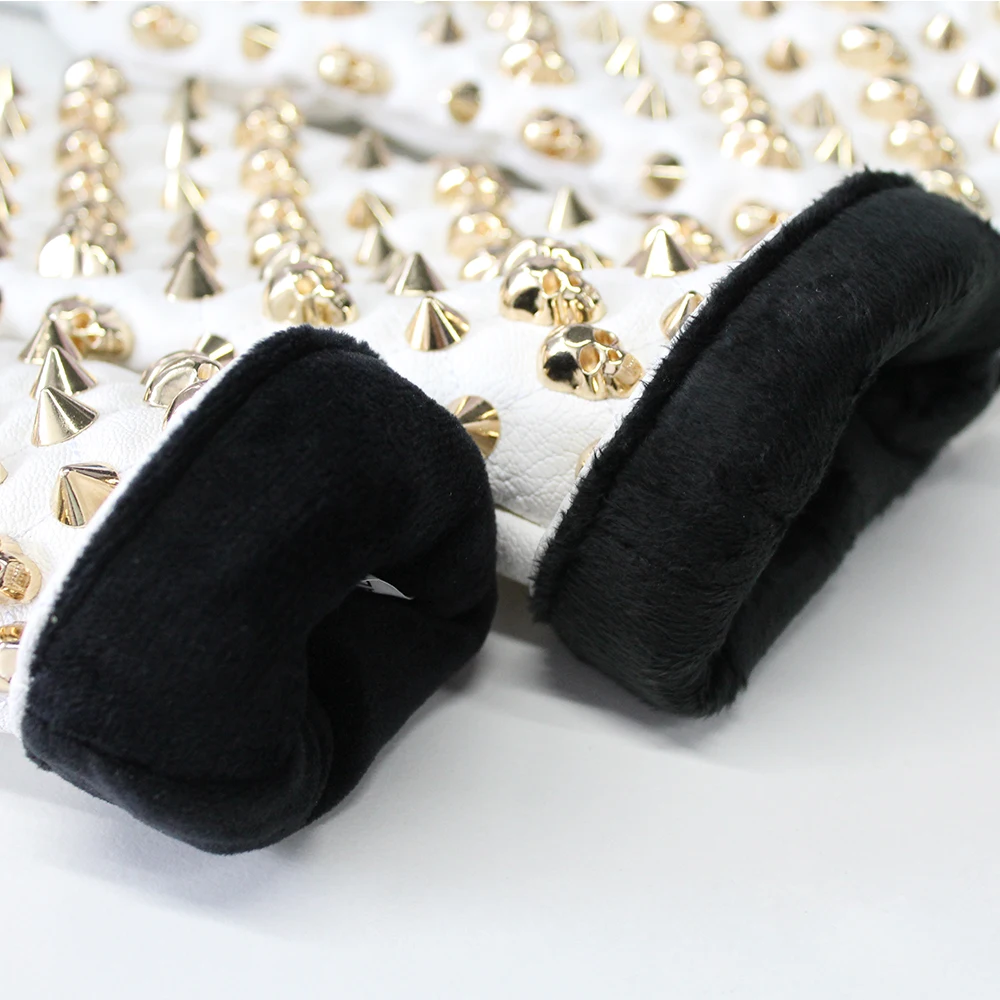 Заклепки в виде черепа головной убор для гольфа Обложка водителя гибридный