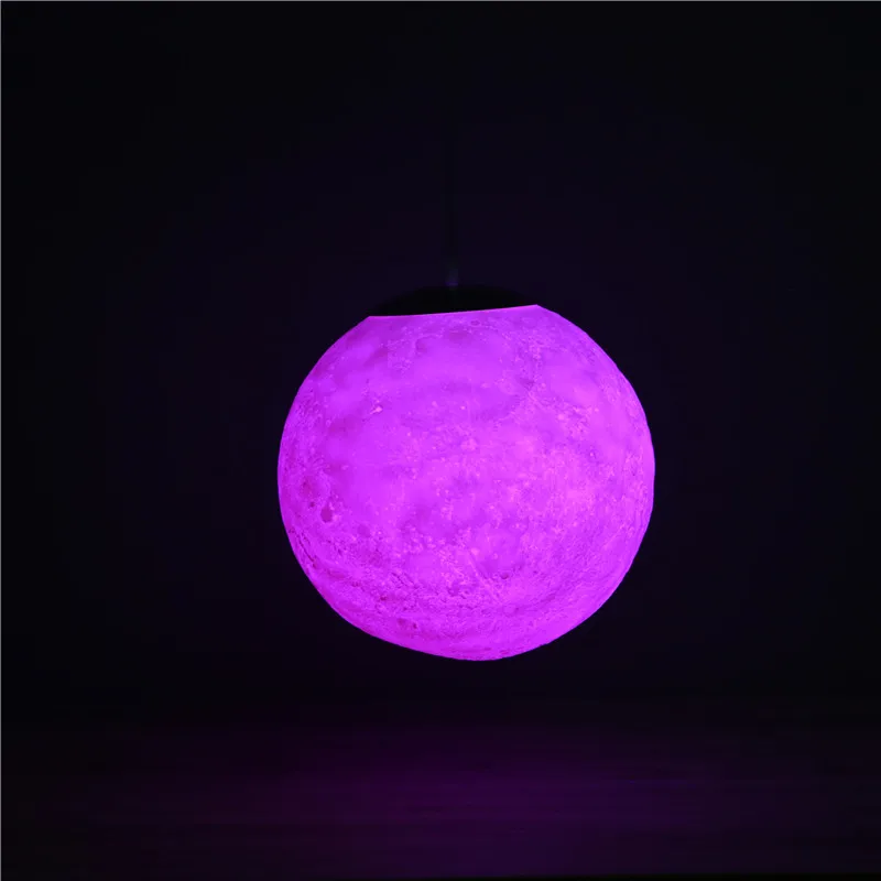 

3D Printing 16 Colors/Nordic LED Moon Chandelier Ball Modern LED Chandelier Restaurant Bedroom Dining Room Decorative Lighting