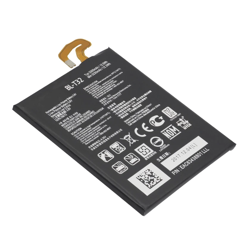 Qrxpower BL-T32 Замена Батарея для LG G6 G600L G600S G600K G600V H870 H871 H872 H873 LS993 US997 VS988 3000 мА-ч