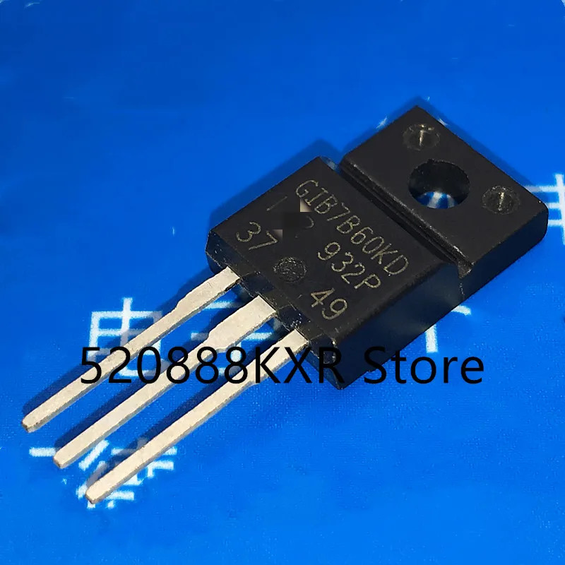 10 шт./GIB7B60KD IRGIB7B60KD TO 220F 600В 8A|Детали инструментов| |