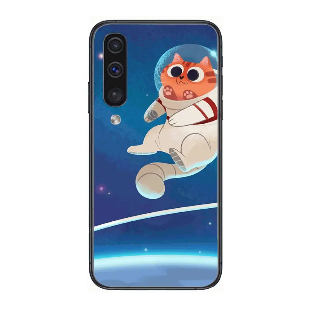 

Daily Cat Drawings Cute Dog Phone Case Hull For Samsung Galaxy A 3 5 6 7 8 9 E 2018 Plus 2017 E S Black Shell Art Cell Cover TP