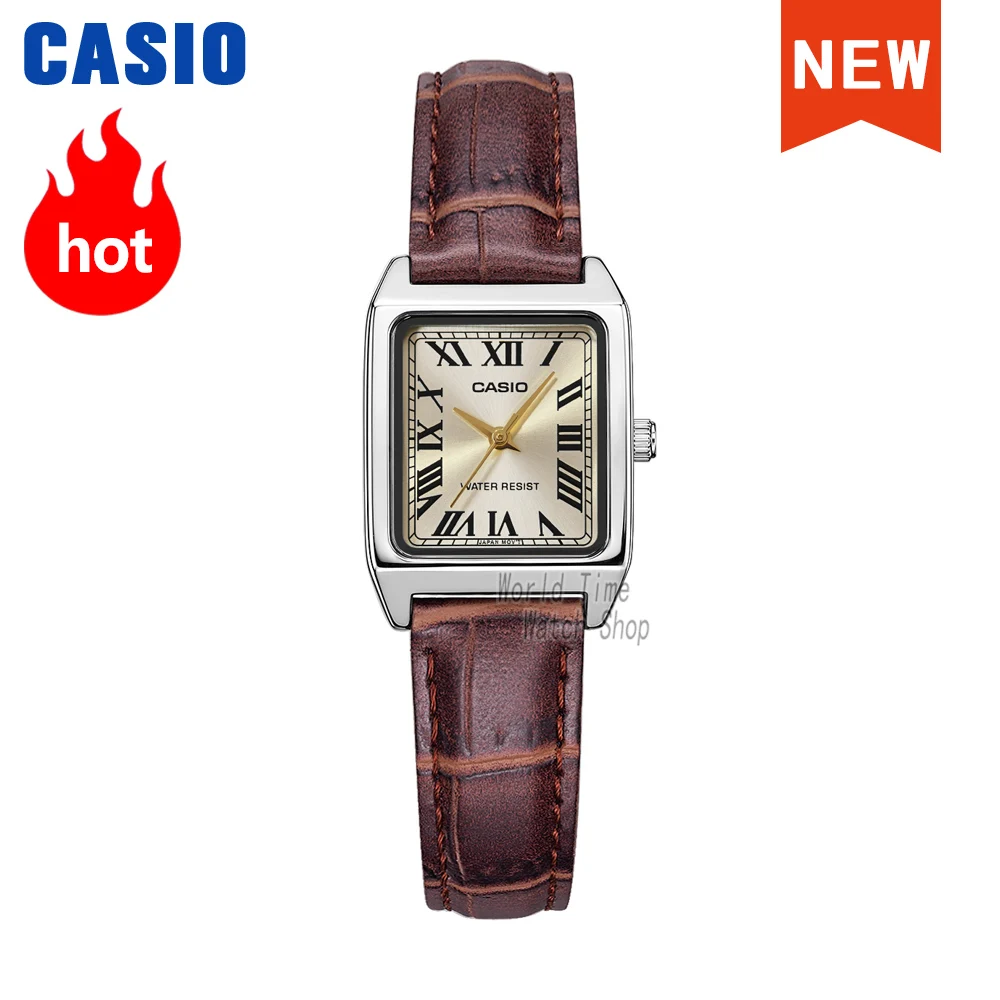 Casio часы женские лучший бренд класса люкс 30мВодонепроницаемый Кварцевые дамы