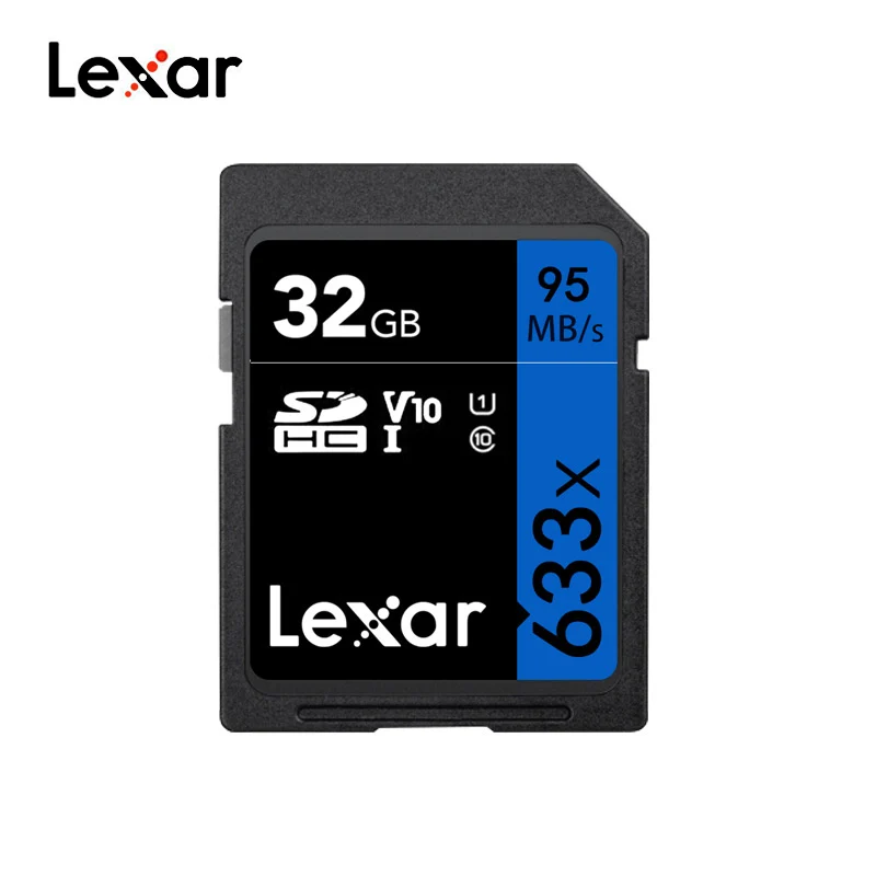 Lexar 633X sd карта 32 Гб 128 64 256 ГБ 512 16 класс 10 U1/U3 V30 памяти Флэш SD SDXC SDHC|Карты памяти| |