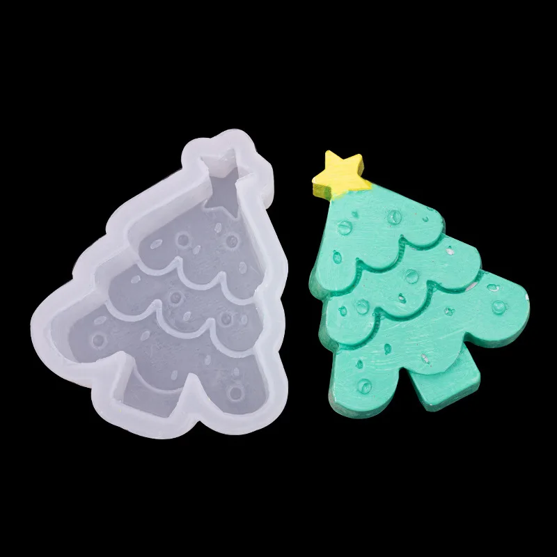 Рождественская елка для выпечки шоколадный мусс украшение торта A178 | Дом и сад