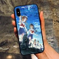 comic anime high school fleet phone case for iphone xr x 13 11 pro xs max 12 mini cover se 2020 6 7 8 plus 5 6s hard shell coque
