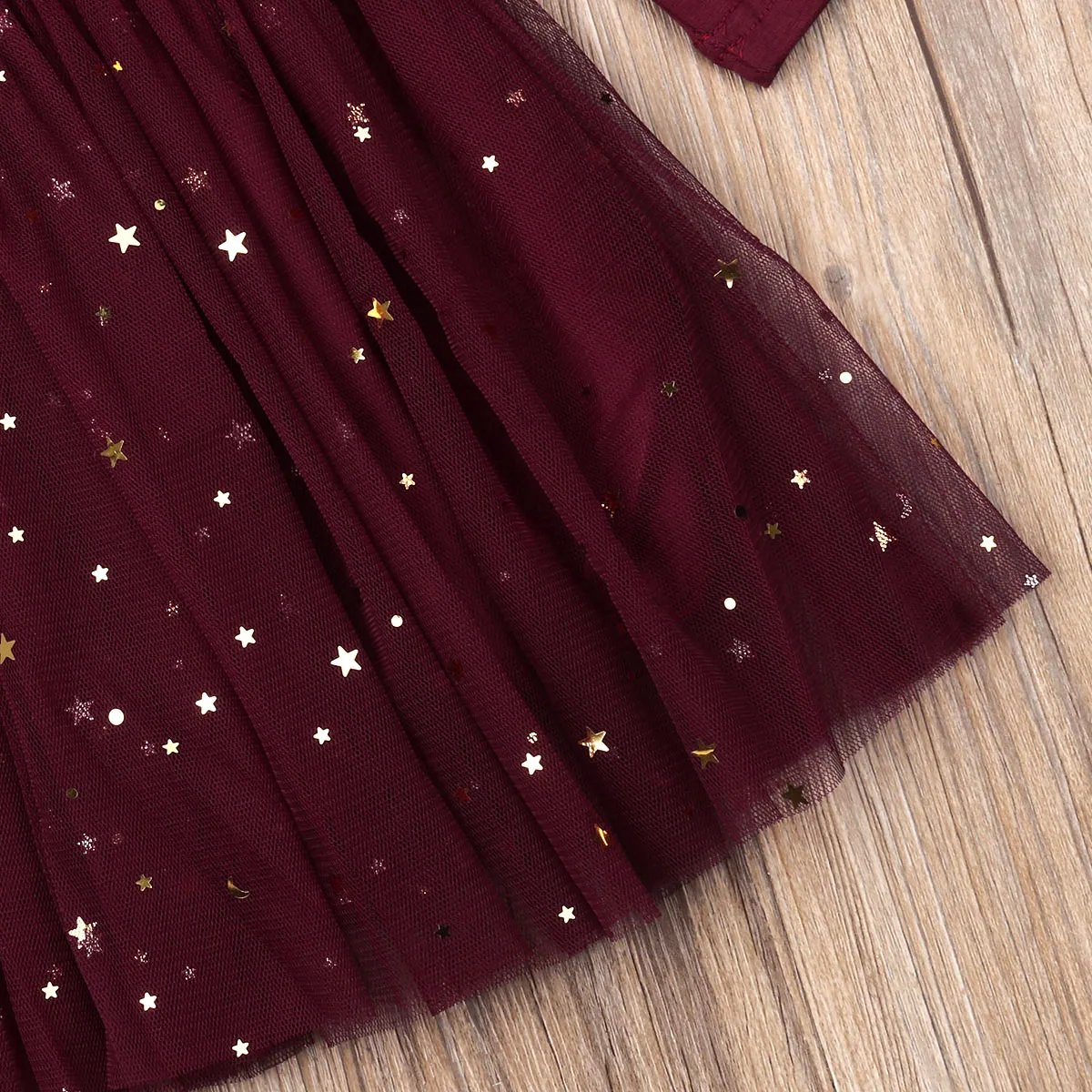 Вечерние платья с блестками для девочек принцессы летящими рукавами свадебной