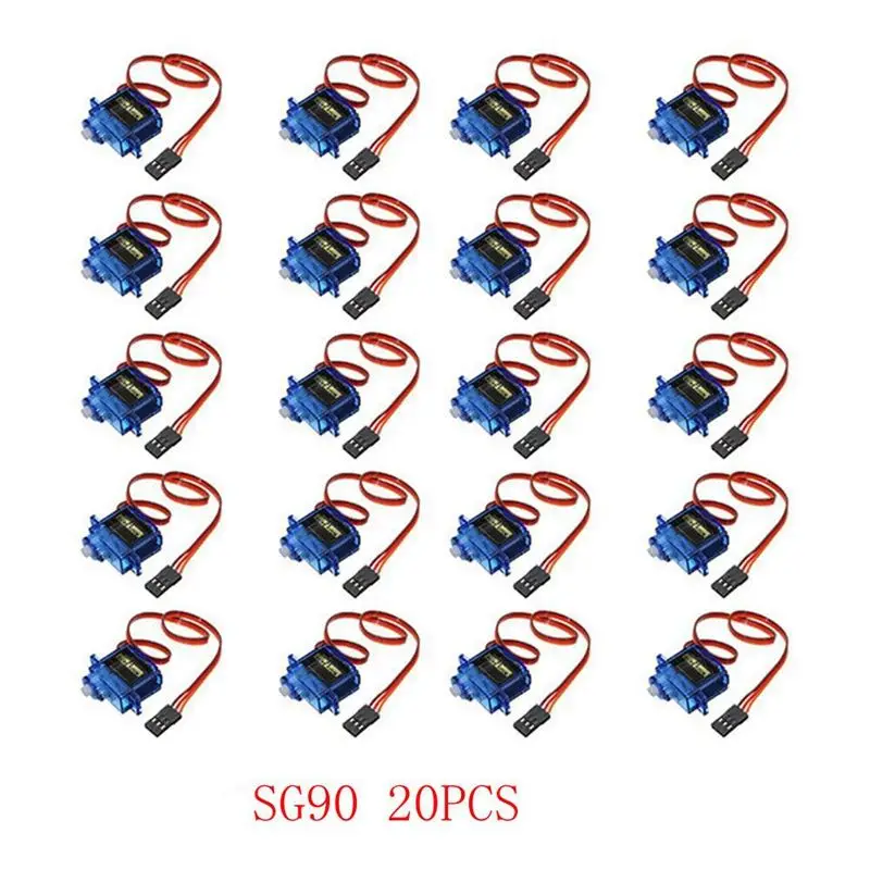 sg90 mini gear micro servo 9g 16 кг mini для rc 250 450 самолетов ве