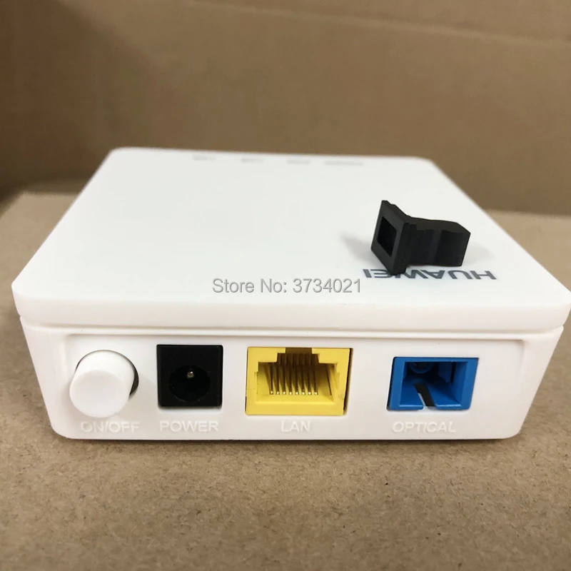 

100% Новый оригинальный Huawei ONU GPON ONT модем EG8010H 1GE порт Оптический сетевой терминал с английской прошивкой