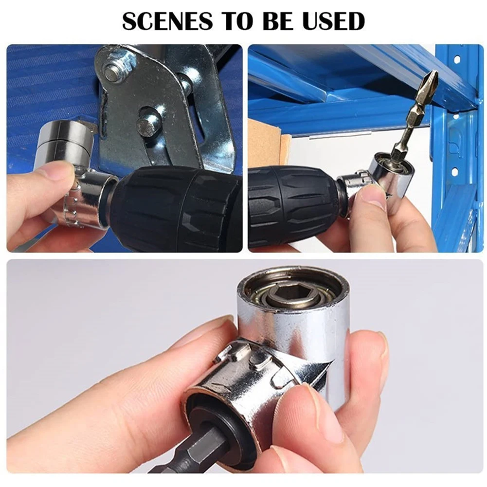 

14pcs DIY 105 Degree Screwdriver Impact Grade Socket Adapter Extension Set Multifunctional Home S2 Steel Power Hand Tools