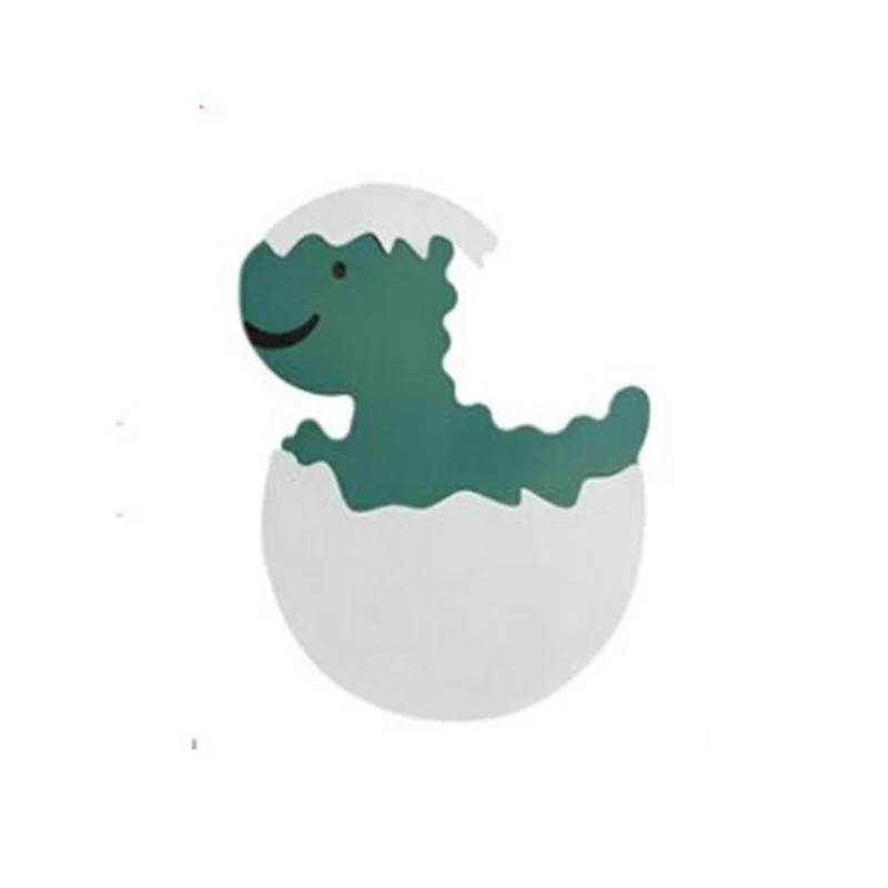 

Iron cartoon chicken dinosaur simple modern children's room decorative animal wall lamp