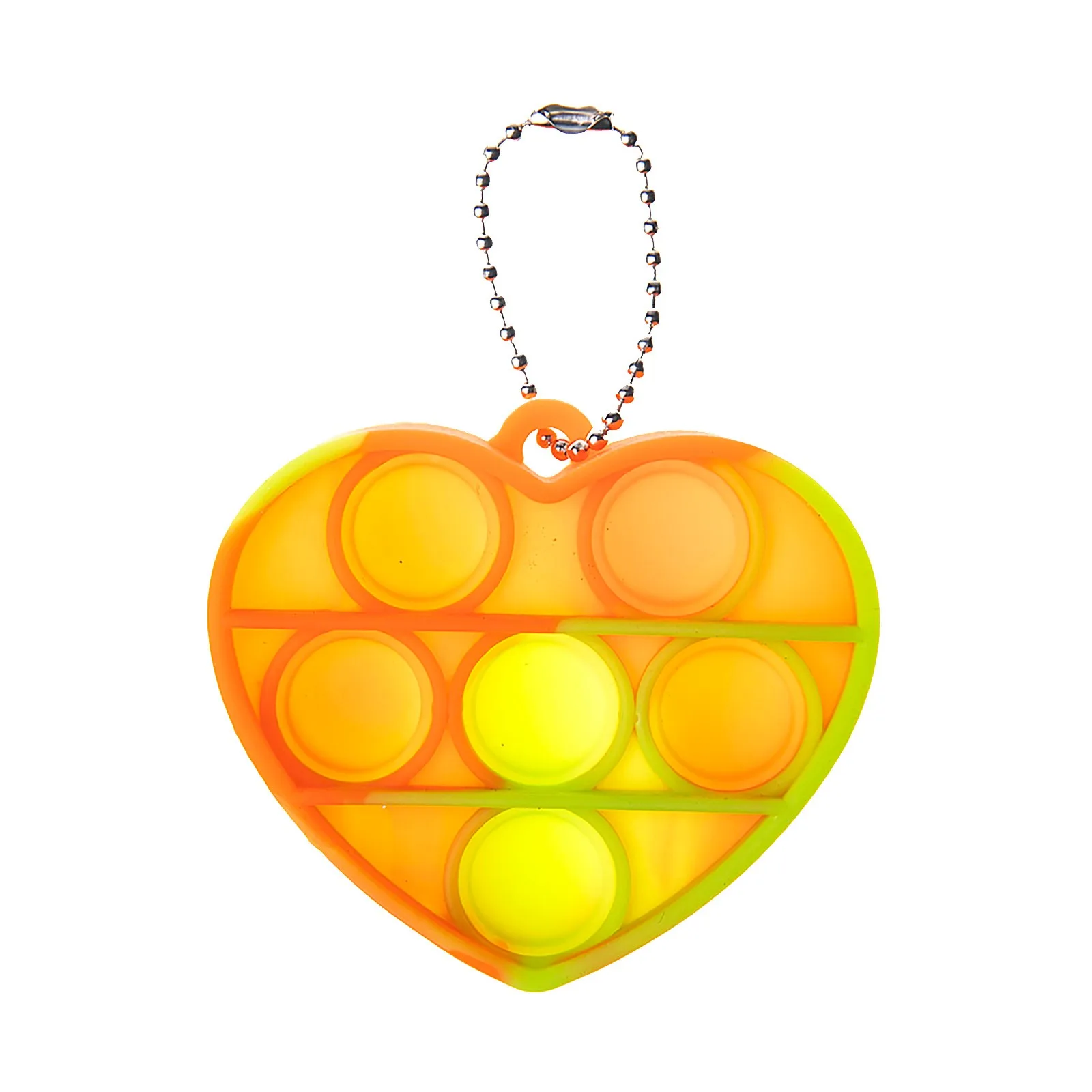 

Colorful Mini Stress Relief Office Toy Autistic Children Adult Holiday Toy Key Ring Toys Adult Kid Funny Anti-stress Pops It Fid