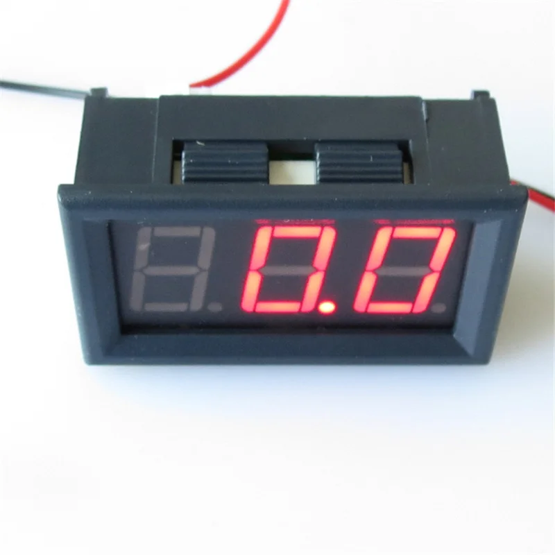 

1PCS DC 4.5 ~ 30V 50A Mini Digital Ammeter Amp Current Meter Detector 0.56" LED