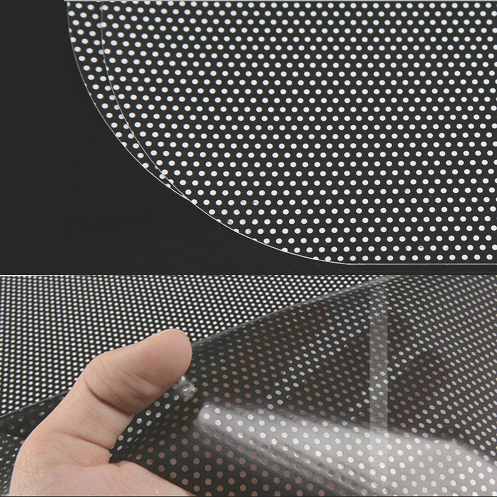 ПВХ автомобильный солнцезащитный козырек 2 шт. блок прилипающий статическое