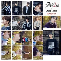 kpop stray kids cl%c3%a9 levanter new album photo card postcard photo card polaroid lomo card hot sale