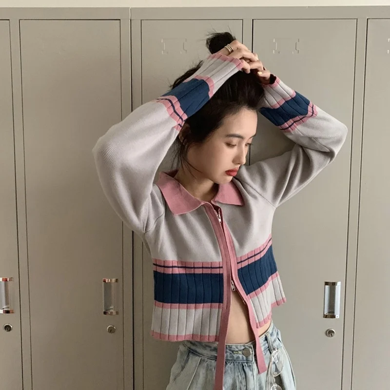 Женская одежда для ранней весны новинка 2021 шикарная дизайнерская блузка вязаный