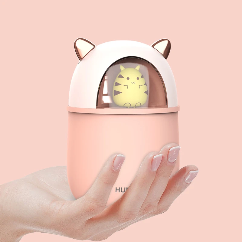 USB увлажнитель 300 мл милый питомец Ультразвуковой Холодный Туман Арома воздушный