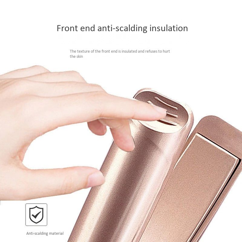 

Electric Straightening Iron Hair Curler 2 in 1 Temperature Control Hair Flat Irons Styling Tools