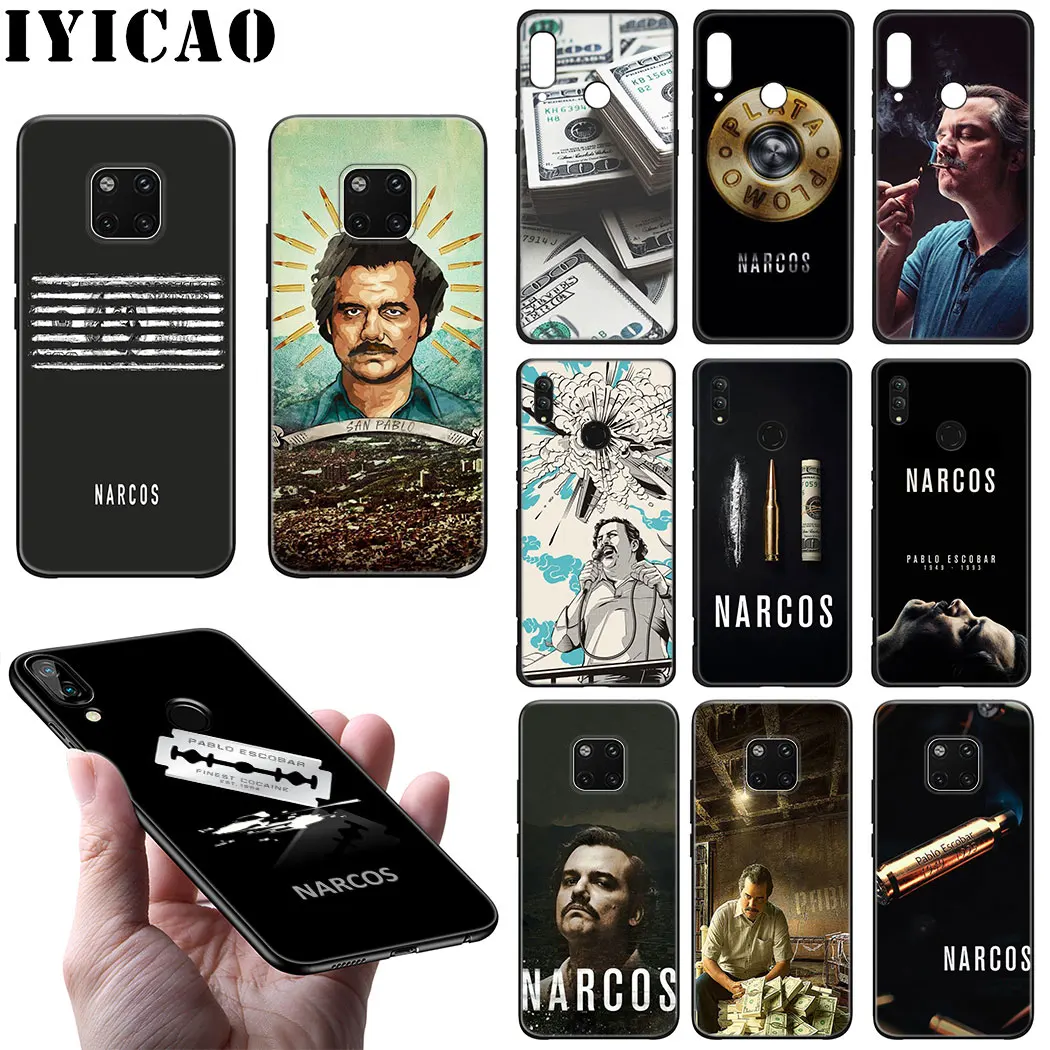 Мягкий чехол Narcos с ТВ Пабло Эскобаром для Huawei Y9 Prime Mate 10 20 30 Lite Pro Nova 5i 4 3i 3 2i 2