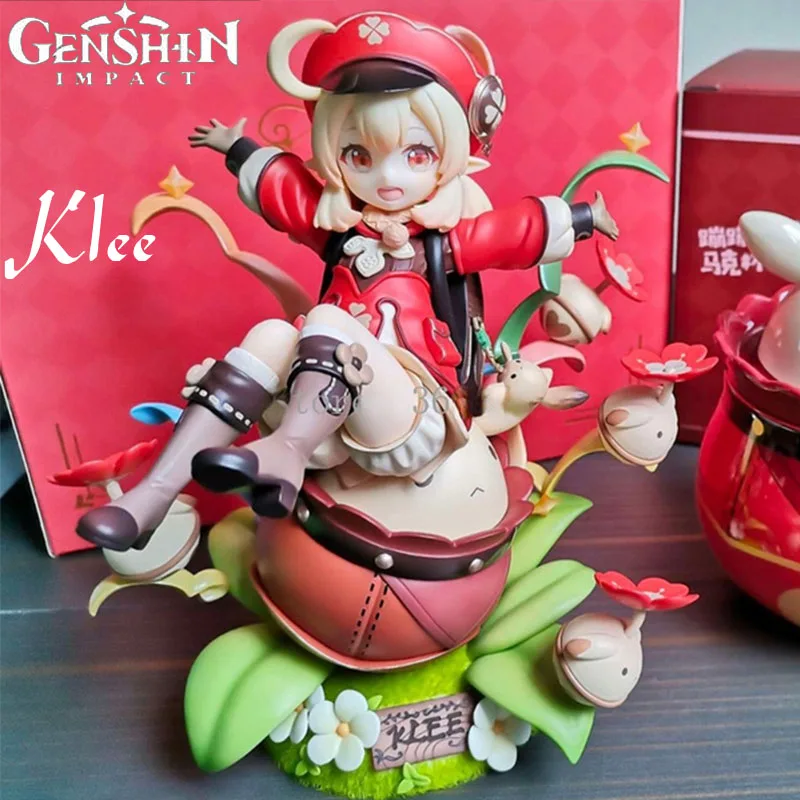 

Genshin Impact Anime Game Figure Klee 20Cm Pvc Toys Models Action Figure Periphery Ornaments Doll Collection Gift
