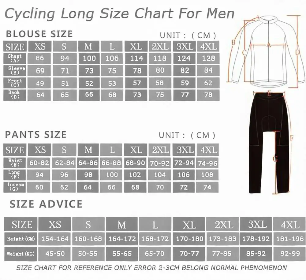 

MMR Team Winter Long Sleeve Jersey Training Cycling Clothing Bicycle Jacket Long Set Winter Bike Mtb Kleding heren Warm BIB Pant