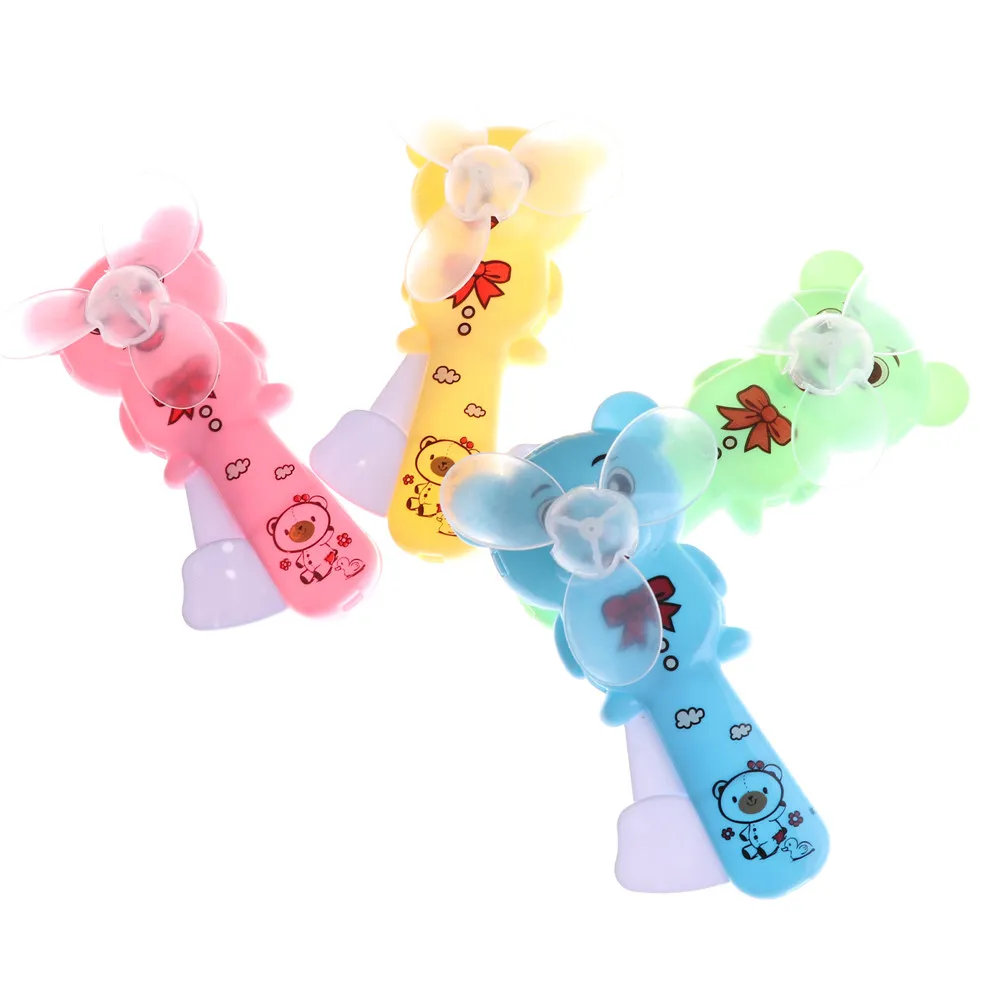 Мини-вентилятор портативный ручной Настольный увлажнитель мультяшный