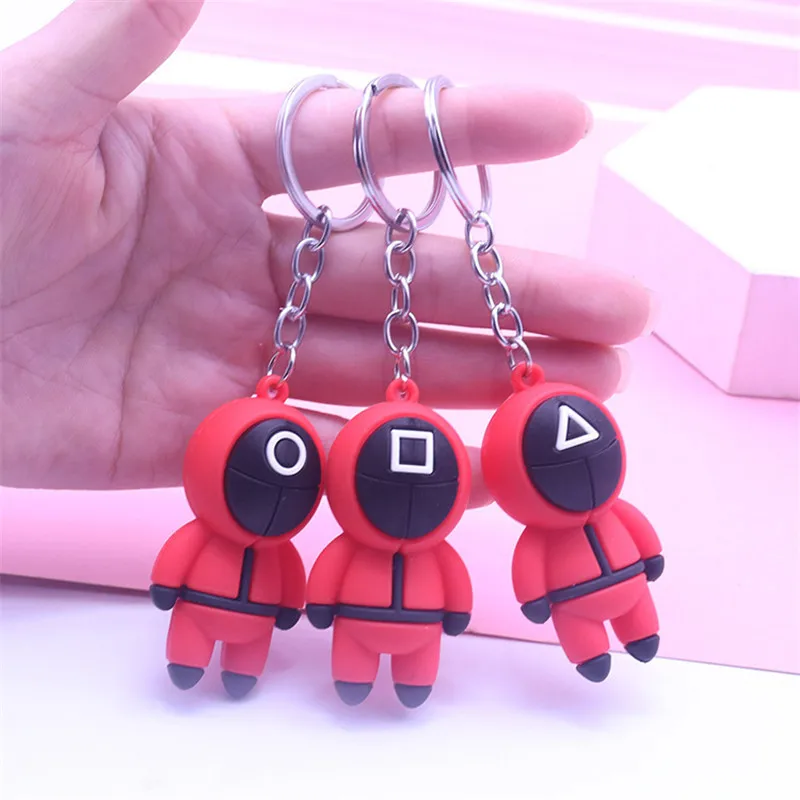 Креативные Подвески в виде солдатиков из серии мерцание 3d мини-кукла брелок для