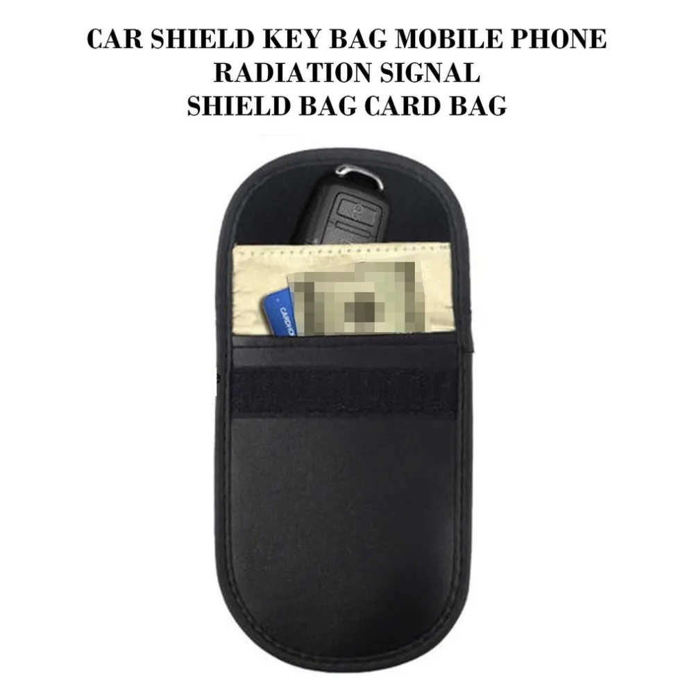 Rfid-чехол для ключей для мобильного телефона с защитой от радиации, защитная сумка, посылка для карт, чехол для карт, 2 шт