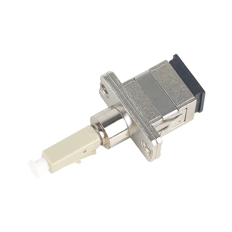 SC female LC male multimode MM62.5/125 Волоконно оптический адаптер переходной фланец