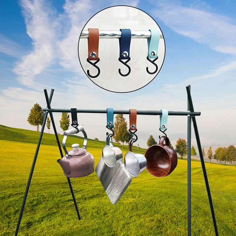 Camping Hanging Rope Outdoor  Tent Canopy Storage Clotheline Strap Hanger Lanyard Anti Slip Travel Hiking Fishing Accessories