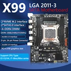 Материнская плата H81 для Atermiter X99 V2 D4 PCI Express X16, комплект чипов материнской платы с перегородкой, поддержка NVME M.2 SATA3.0 для Intel
