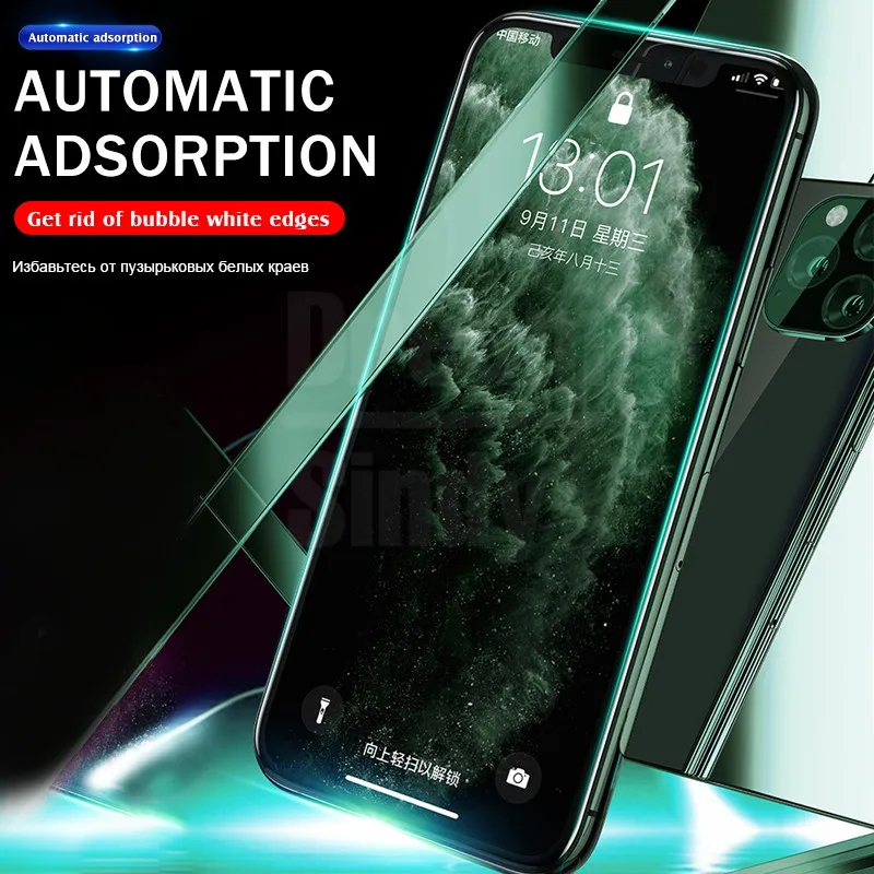 4-1 шт защитное закаленное стекло для IPhone 11 Pro Max XS XR X Защита экрана для IPhone 8 7 6 6s Plus прозрачная стеклянная пленка