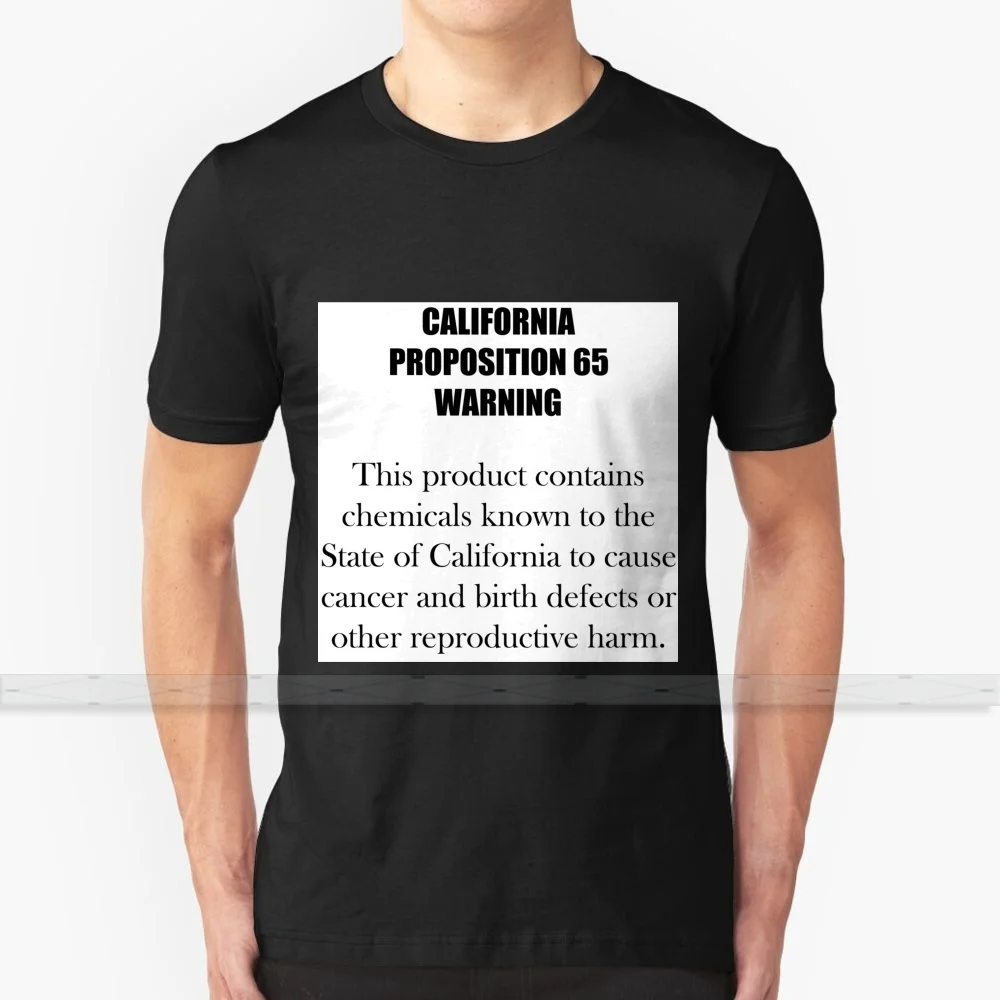 

Футболка Предупреждение ением о штате Калифорния 65, женские летние футболки из 100% хлопка, новейшие популярные футболки, футболки Калифорни...