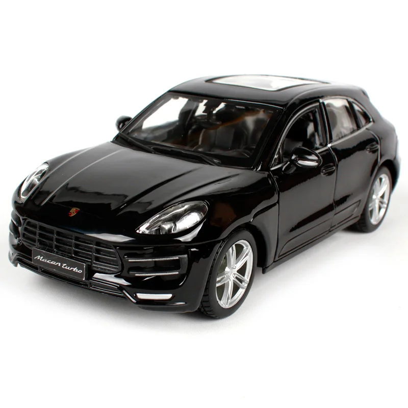 Bburago 1:24 Porsche Macan SUV Car Black blue Diecast Model Toy Adult toy collector New In Box Free Shipping 21077 | Игрушки и хобби