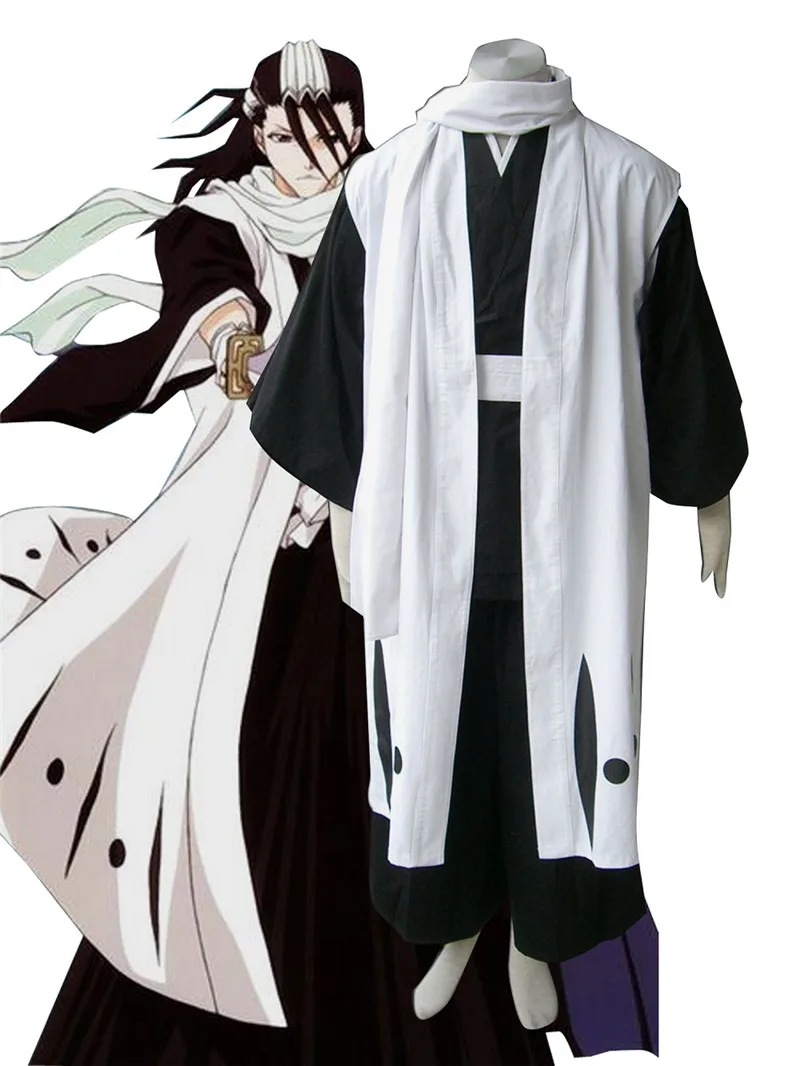 Bleach самурайский ичимару Джин Косплей Костюм|Костюмы аниме| |