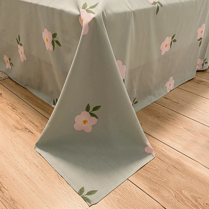 

Four-Piece Bed Sheet, Duvet Cover, Pillowcase, 100% Cotton, Comfortable At Home, Bedding, Stylish And Simple