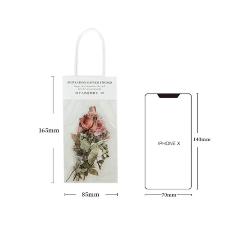 

Fashion Flower House Series Stickers Ins Style Decoration Scrapbooking Paper Creative School Supplies