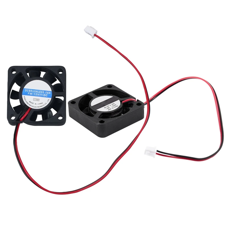 DC 12V 0.1A 2 Pin PC чехол охлаждающий вентилятор для процессора 40mm x 10mm & 4010 9 Blade
